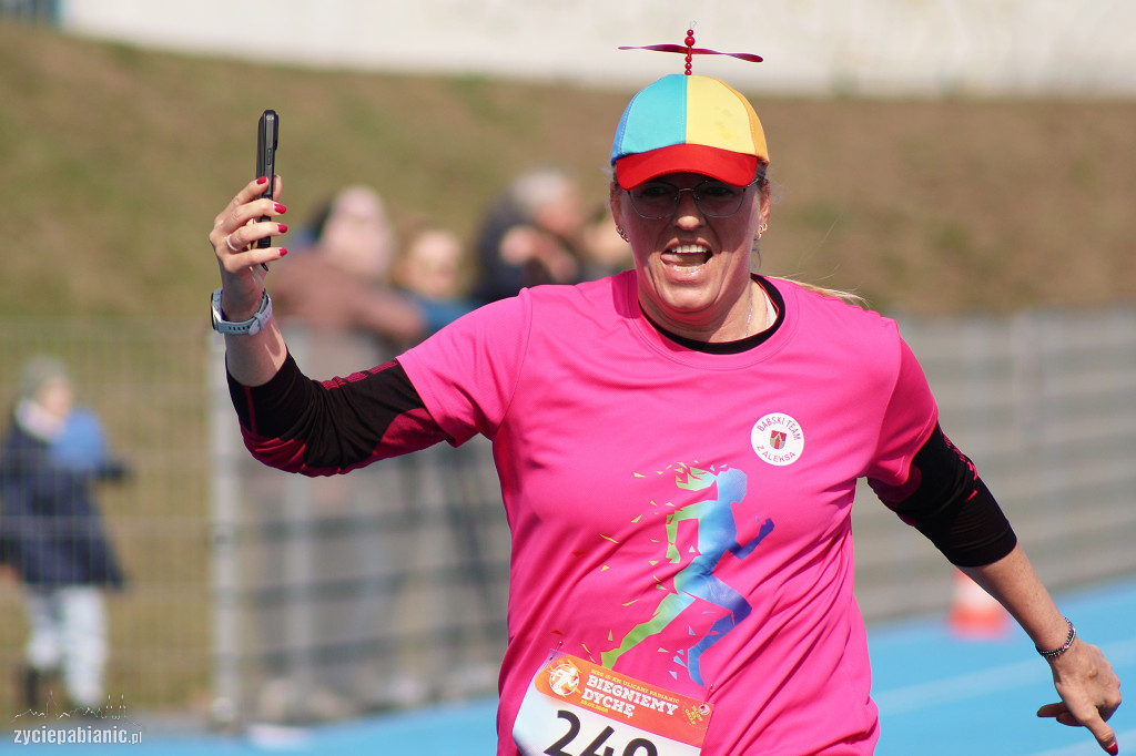Bieg na dychę przez Pabianice