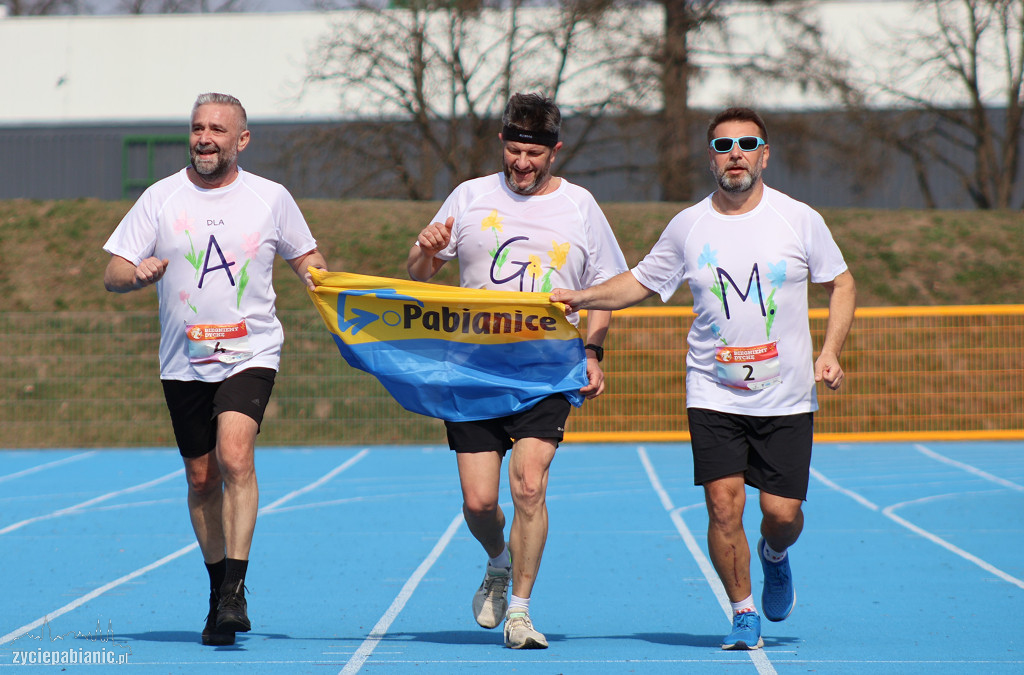 Bieg na dychę przez Pabianice