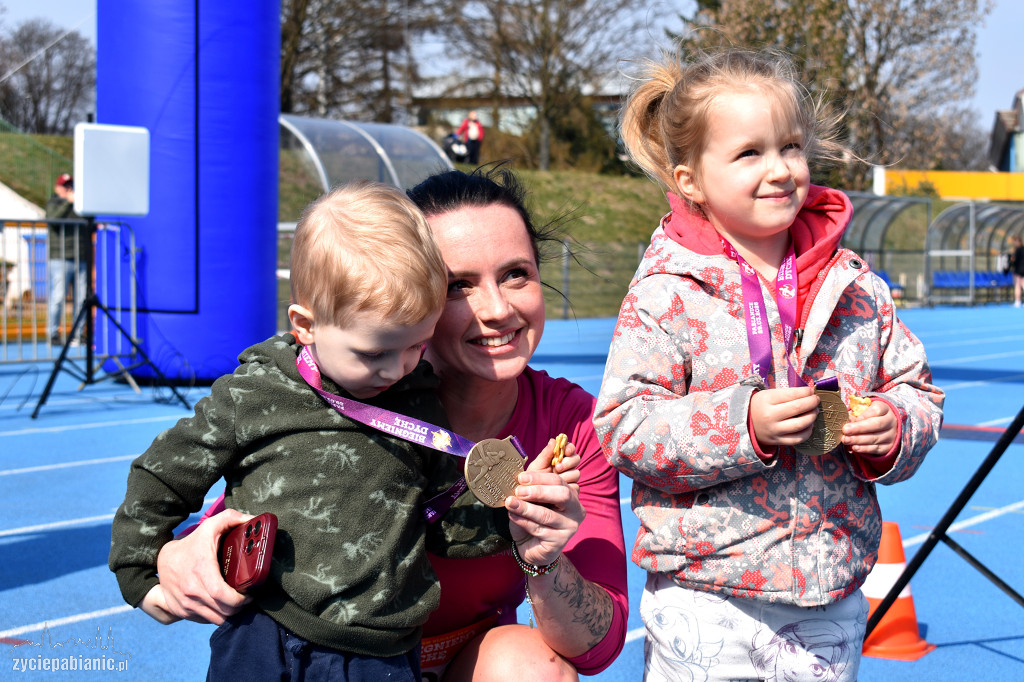 Bieg na dychę przez Pabianice