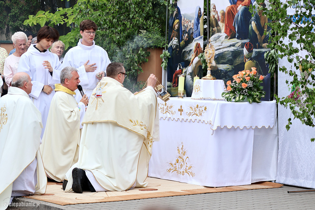 Boże Ciało w Pabianicach