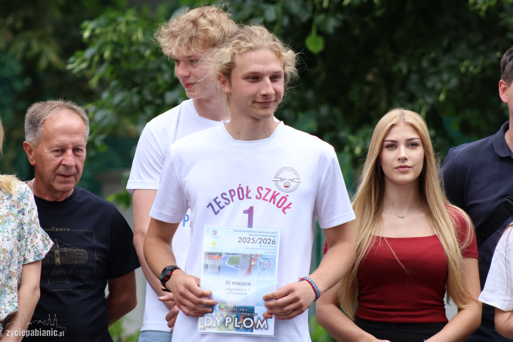 Młodzi sportowcy nagrodzeni