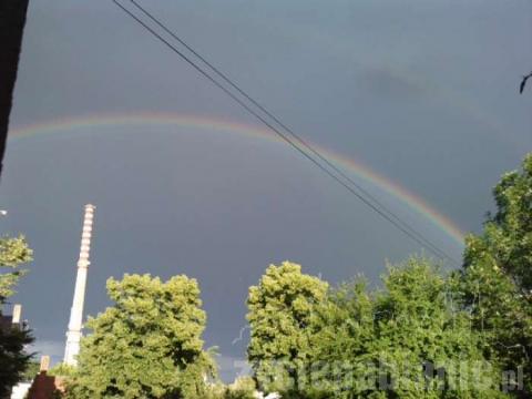 Tęcza w obiektywie czytelników portalu zyciepabianic.pl.