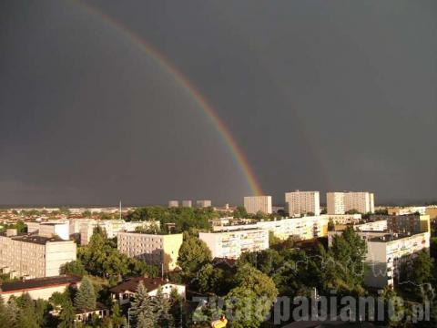 Tęcza w obiektywie czytelników portalu zyciepabianic.pl.