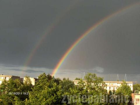 Tęcza w obiektywie czytelników portalu zyciepabianic.pl.