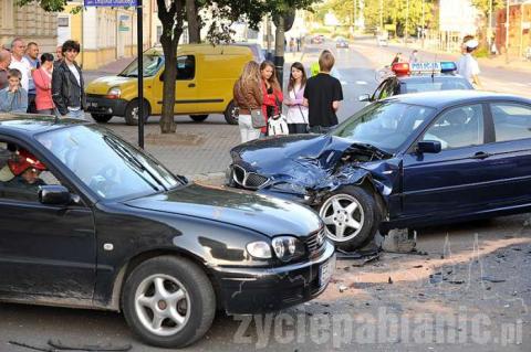 Kolejny wypadek na skrzyżowaniu Zamkowej i Okulickiego.