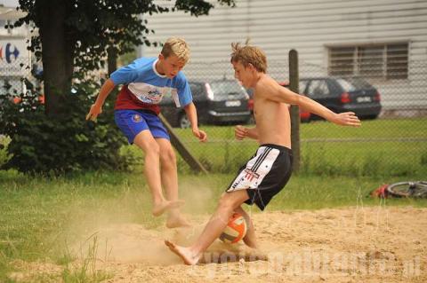 Na Lewitynie rozgrywana jest liga w beach soccera.