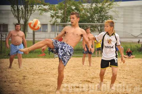 Na Lewitynie rozgrywana jest liga w beach soccera.