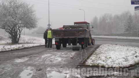 Co pracownicy ZDiZM robili o godz. 9.00 na skrzyżowaniu Świetlickiego i ulicy Bugaj?