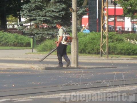 Tak się zamiata w Pabianicach