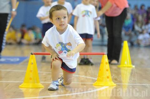 Przedszkolaki z całego powiatu rywalizowały w olimpiadzie sportowej. 