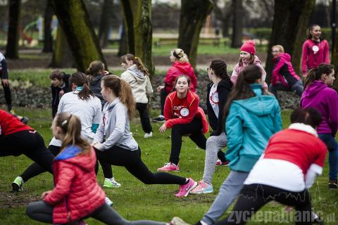 150 osób wzięło udział w biegu "1050 metrów na 1050 rocznicę chrztu Polski"