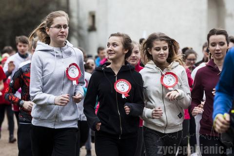 150 osób wzięło udział w biegu "1050 metrów na 1050 rocznicę chrztu Polski"