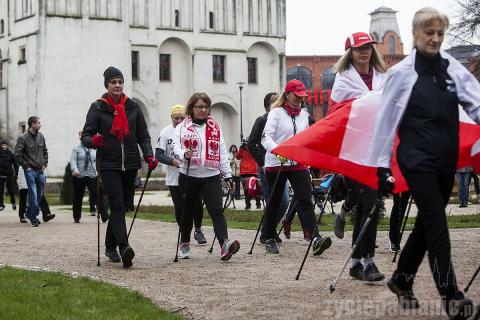 150 osób wzięło udział w biegu "1050 metrów na 1050 rocznicę chrztu Polski"