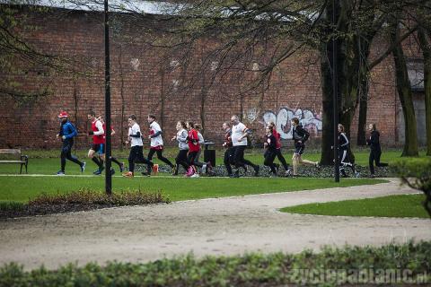 150 osób wzięło udział w biegu "1050 metrów na 1050 rocznicę chrztu Polski"