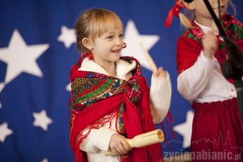 Przedszkolaki śpiewały kolędy