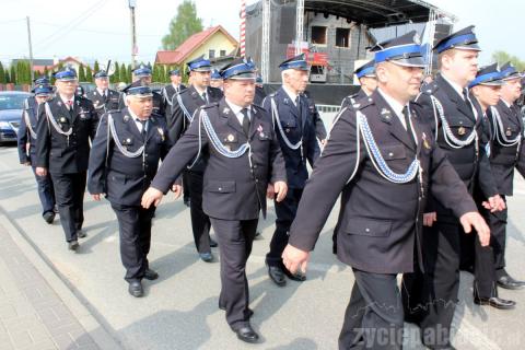 Był przemarsz strażaków przez Górkę Pabianicką. Poprowadziła ich orkiestra dęta