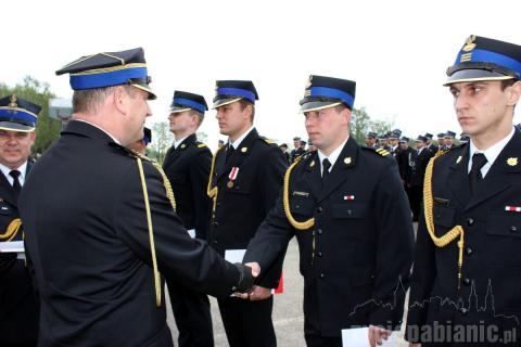 Było zimno, ale pabianiczanie i tak przyszli podziwiać naszych strażaków