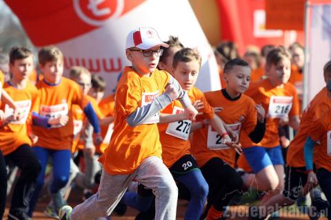 Były wielkie emocje. Najmłodsi pobiegli w Półmaratoniku