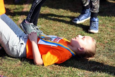 Były wielkie emocje. Najmłodsi pobiegli w Półmaratoniku