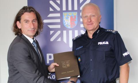 Robert Jarzębak wójt dobronia i komendant policji pabianice cezary petrus życie pabianic