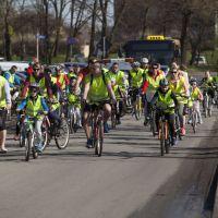 580 rowerzystów dojechało na ul. Zagajnikową. Czas na wspólną zabawę!