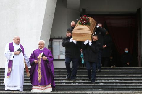 Ostatnie pożegnanie prezydenta