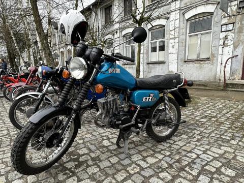 Mini wystawa zabytkowych motocykli Życie Pabianic