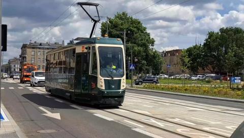 Po ponad trzech latach przez Pabianice przejechał tramwaj Życie Pabianic