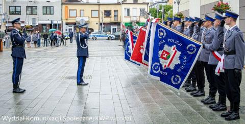 Policjanci z Łódzkiego  świętowali w Bełchatowie