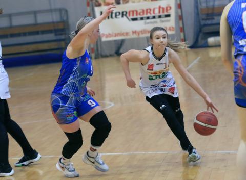 Koszykarka PTK Pabianice, Martyna Stępińska była najskuteczniejszą zawodniczką reprezentacji Polski u-15 Życie Pabianic