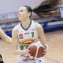 Koszykarka Grota F&F Automatyka Natalia Rosińska zakończyła mecz z double-double Życie Pabianic