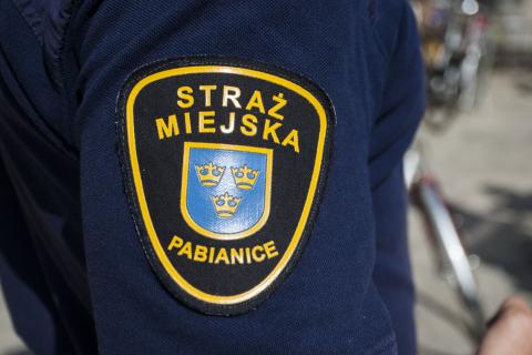 dzień ze strażnikiem miejskim Pabianice