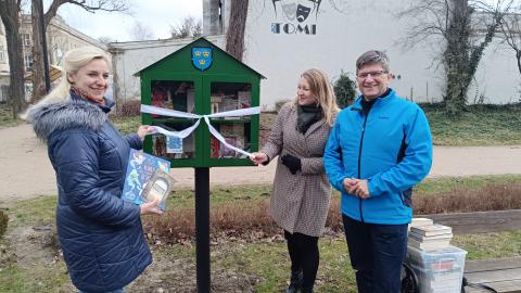 Biblioteczki "pod chmurką"  Życie Pabianic