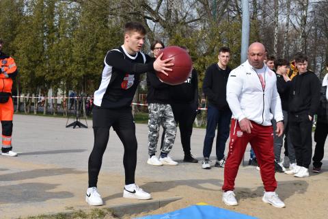 Zawody Strongman Junior Życie Pabianic