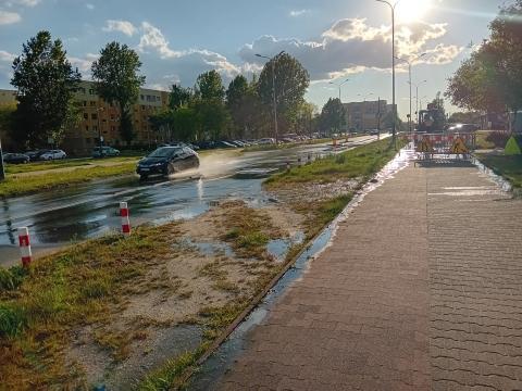 „Trochę” Bugaj zalało.