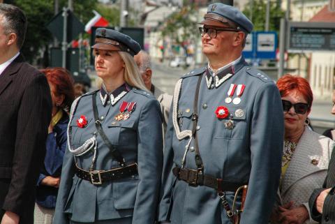 Obchody 233. rocznicy uchwalenia Konstytucji 3 Maja Życie Pabianic