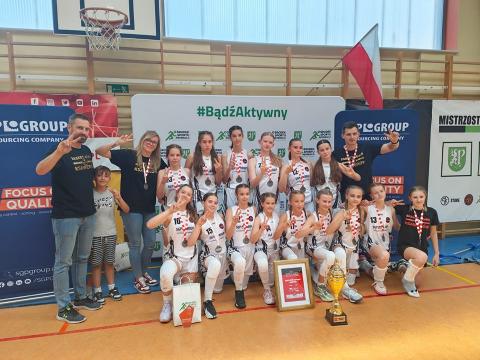 Koszykarki Basket 4Ever SGP Group Ksawerów są wicemistrzyniami Polski u-13! Życie Pabianic