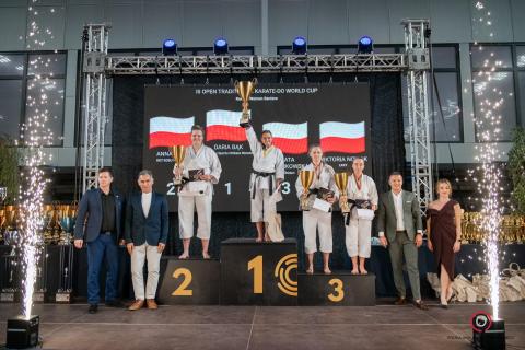 Pabianiczanka Wiktoria Nowak zdobyła dwa brązowe medale Pucharu Świata w karate Życie Pabianic