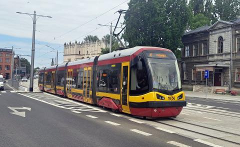 Zmiana trasy tramwaju linii 41. Do odwołania Życie Pabianic