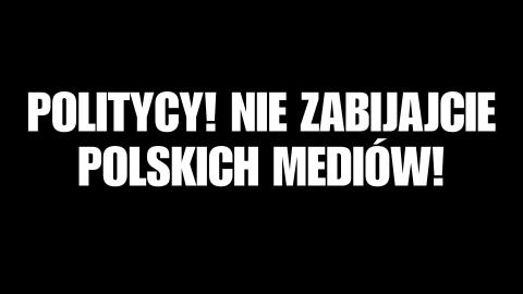 Protest mediów Życie Pabianic