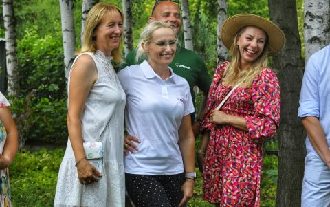 Otwarcie ogrodu różanego w stylu wiktoriańskim