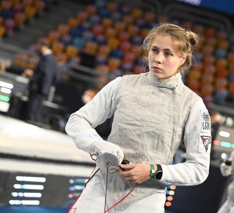 Wychowanka Zjednoczonych Pabianice, Julia Walczyk-Klimaszyk odpadła w 1/8 finału turnieju florecistek Igrzysk Olimpijskich w Paryżu Życie Pabianic