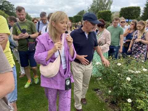 Po Afloparku oprowadzała Maja Popielarska