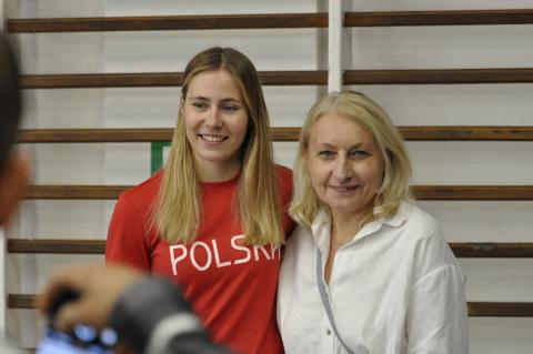 Spotkanie z olimpijką Julią Walczyk Klimaszyk