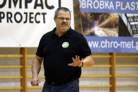 Trener Grot F&F Automatyka Pabianice Piotr Rozwadowski ma nad czym myśleć Życie Pabianic