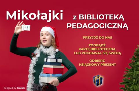 Mikołajki z biblioteką pedagogiczną Życie Pabianic