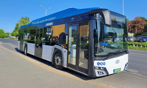 Nowy elektryczny autobus wyjechał na trasę  w MZK Pabianice