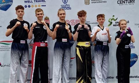 Zawodnicy Azji Pabianice zdobyli sześć medali w Pucharze Świata w kickboxingu Życie Pabianic