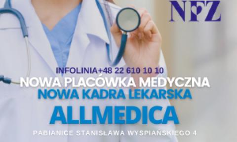 Nowa przychodnia Allmedica Życie Pabianic