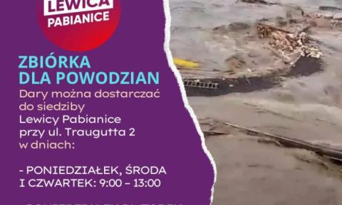 Zbiórka dla powodzian